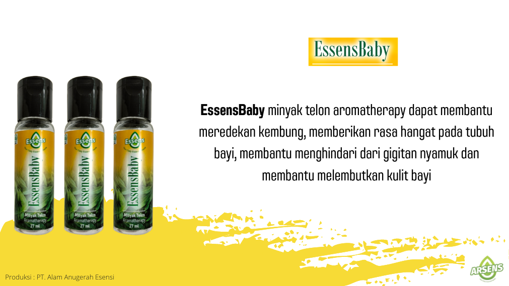 Minyak telon untuk bayi